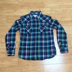 EUC Aéropostale Multicolor Flannel